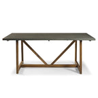 Poltrona Club "Mid-Century Modern" con Schienale Alto Trapuntato e Gambe in Legno di Betulla — 27.25L x 33.75W x 38.5H