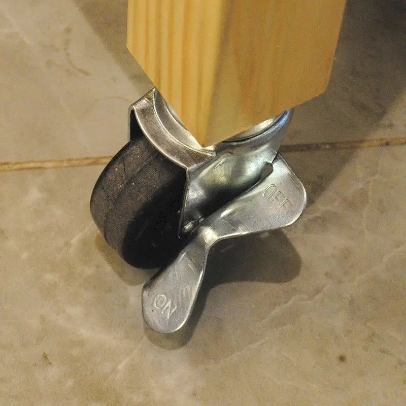 Isola da cucina su ruote in legno da 45, carrello multiuso con 2 cassetti e portasciugamani
