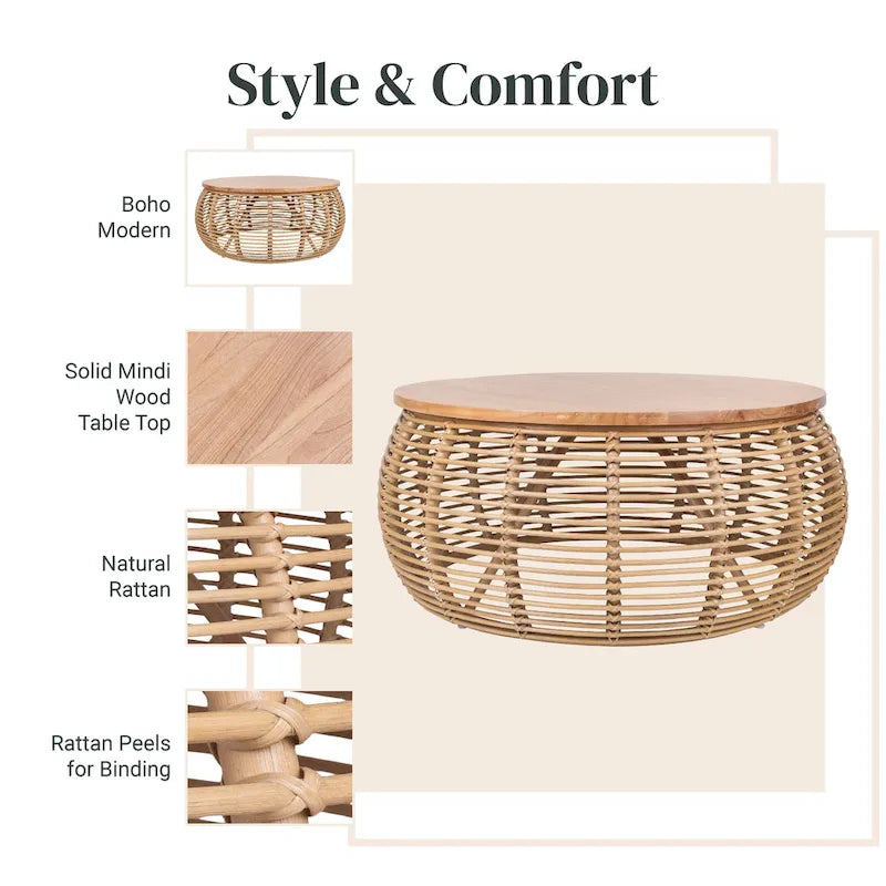 Testiera imbottita ispirata all'isola — Collezione Tropical Breeze