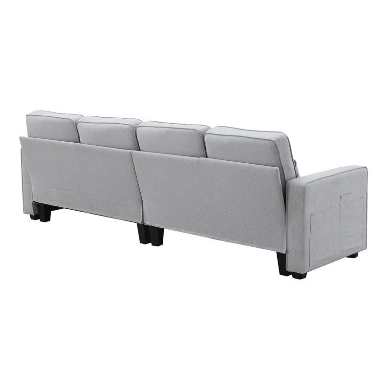 Mobile porta TV moderno 180 cm con frontali opachi — Artigianato europeo