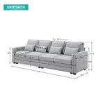 Mobile porta TV moderno 180 cm con frontali opachi — Artigianato europeo
