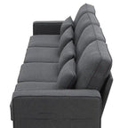 Mobile porta TV moderno 180 cm con frontali opachi — Artigianato europeo