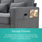 Mobile porta TV moderno 180 cm con frontali opachi — Artigianato europeo