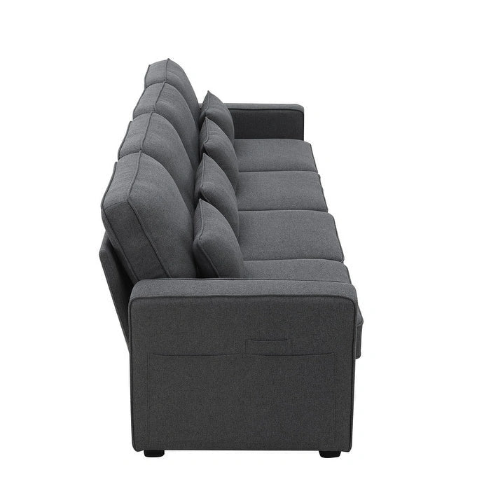 Mobile porta TV moderno 180 cm con frontali opachi — Artigianato europeo