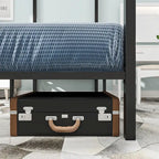 Struttura letto a baldacchino in metallo Twin/King