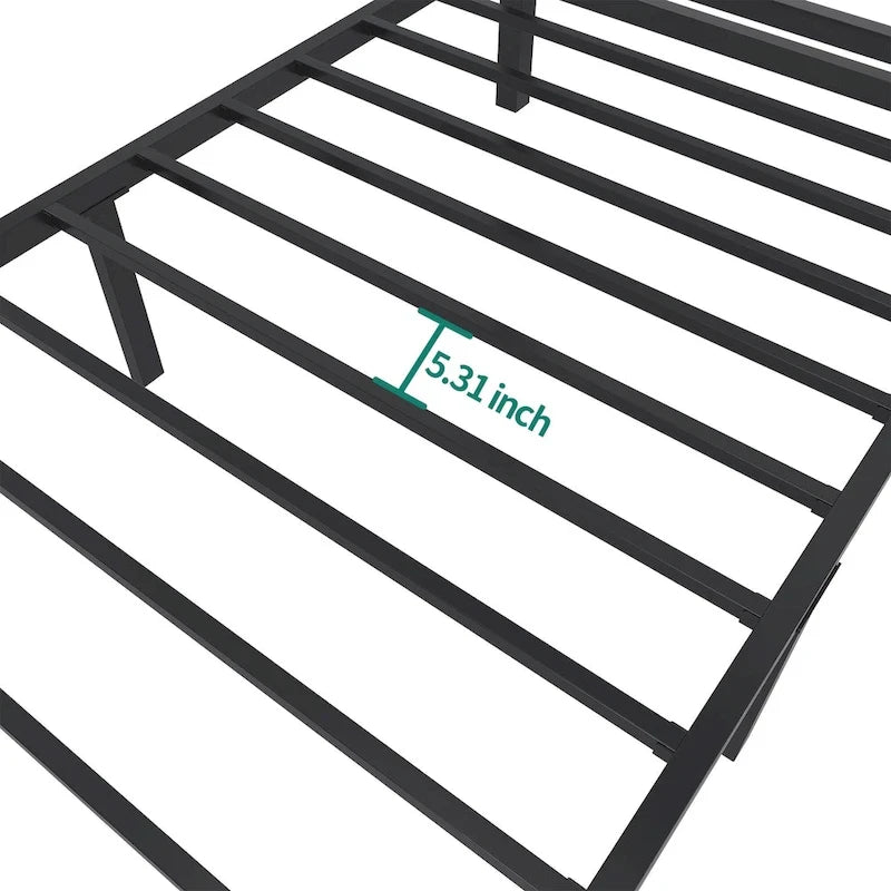 Struttura letto a baldacchino in metallo Twin/King