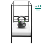 Struttura letto a baldacchino in metallo Twin/King