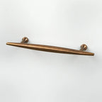 Scrivania Mid-Century Modern con 4 Cassetti e Gambe in Legno di Gomma — 3 Finiture Disponibili