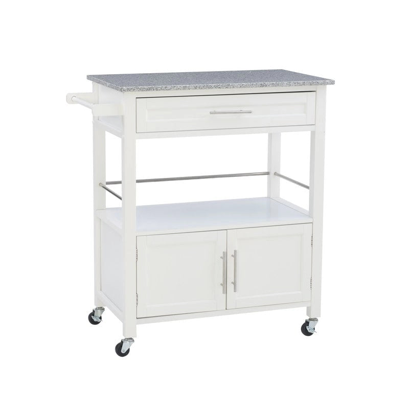 Tavolino Accent Glam Contemporaneo – Piano in Marmo Bianco e Base a Treppiede Dorata