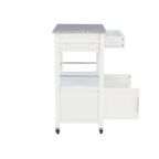 Tavolino Accent Glam Contemporaneo – Piano in Marmo Bianco e Base a Treppiede Dorata