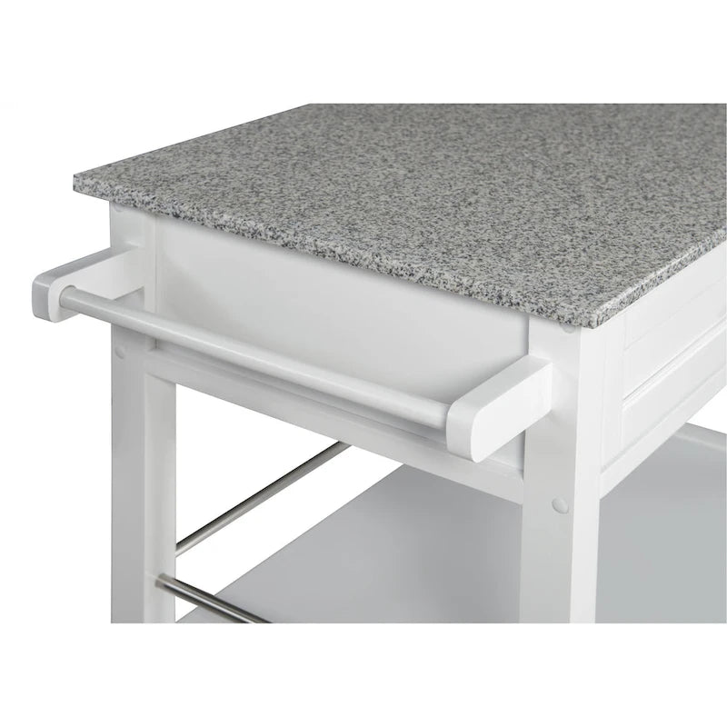 Tavolino Accent Glam Contemporaneo – Piano in Marmo Bianco e Base a Treppiede Dorata