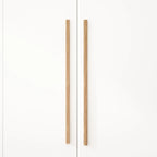 Armadio a 4 ante con asta appendiabiti, 180,00A x 160,00L cm — Bianco, Finitura Melaminica