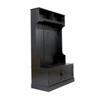 Tavolo da Pranzo in Legno Massiccio Riciclato con Gambe in Ferro Verniciato a Polvere — 120 x 60 x 76 cm