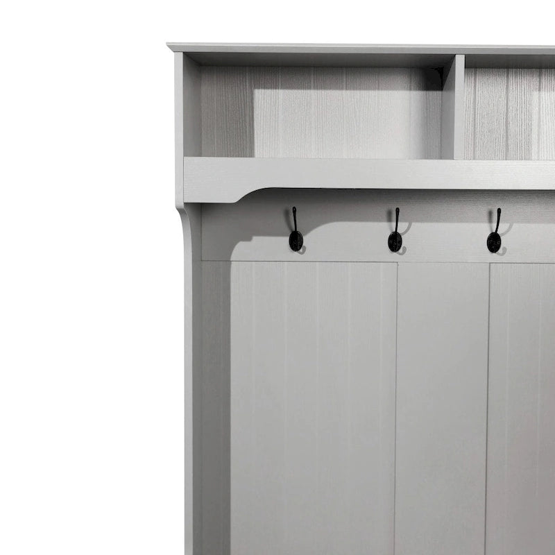 Tavolo da Pranzo in Legno Massiccio Riciclato con Gambe in Ferro Verniciato a Polvere — 120 x 60 x 76 cm