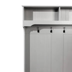 Tavolo da Pranzo in Legno Massiccio Riciclato con Gambe in Ferro Verniciato a Polvere — 120 x 60 x 76 cm