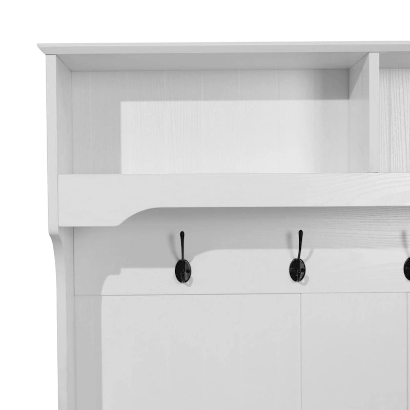 Tavolo da Pranzo in Legno Massiccio Riciclato con Gambe in Ferro Verniciato a Polvere — 120 x 60 x 76 cm