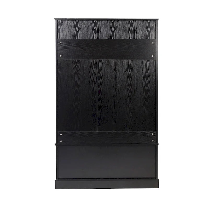 Tavolo da Pranzo in Legno Massiccio Riciclato con Gambe in Ferro Verniciato a Polvere — 120 x 60 x 76 cm