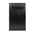 Tavolo da Pranzo in Legno Massiccio Riciclato con Gambe in Ferro Verniciato a Polvere — 120 x 60 x 76 cm