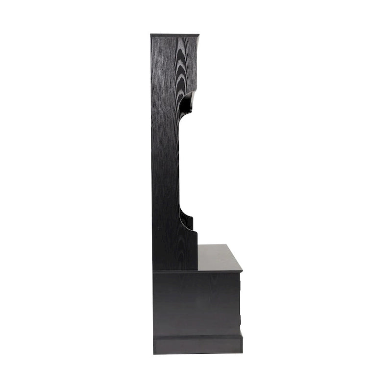 Tavolo da Pranzo in Legno Massiccio Riciclato con Gambe in Ferro Verniciato a Polvere — 120 x 60 x 76 cm
