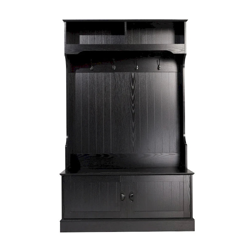 Tavolo da Pranzo in Legno Massiccio Riciclato con Gambe in Ferro Verniciato a Polvere — 120 x 60 x 76 cm