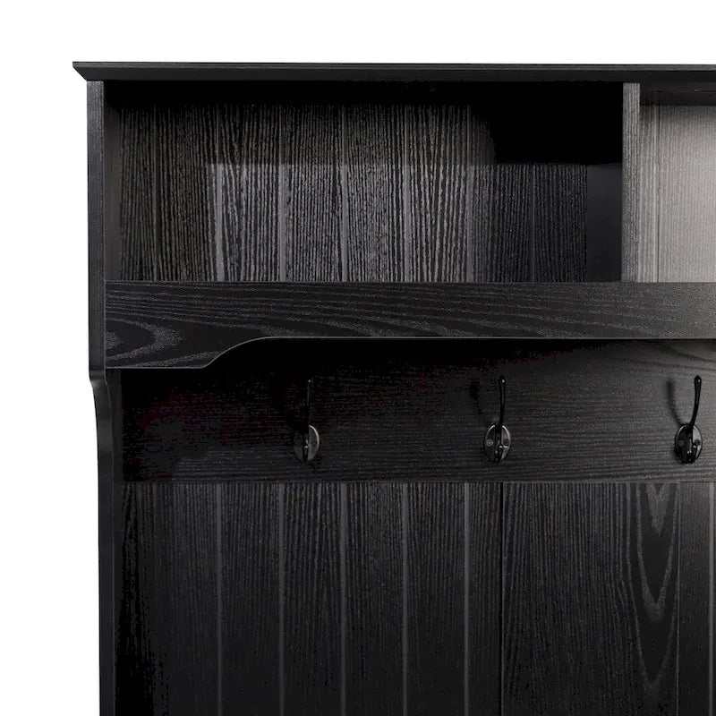 Tavolo da Pranzo in Legno Massiccio Riciclato con Gambe in Ferro Verniciato a Polvere — 120 x 60 x 76 cm