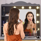 Toeletta Trucco con 3 Colori di Luce