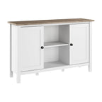 Consolle contenitore Shabby Chic azzurro tenue — 34L x 15P x 35A