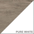 Consolle contenitore Shabby Chic azzurro tenue — 34L x 15P x 35A