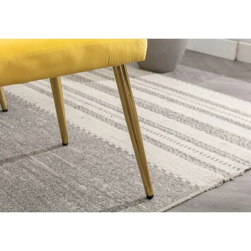Poltrona accent velluto con braccioli e schienale regolabili, poltrona relax capitonné, poltrona reclinabile singola con pouf