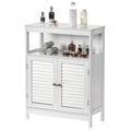 Mobile bagno con lavabo moderno bianco in legno