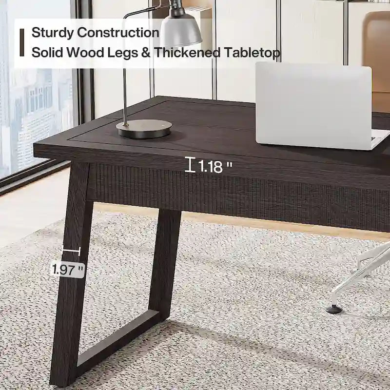Tavolo Consolle Artigianale Windsor Intagliato in Legno Massello
