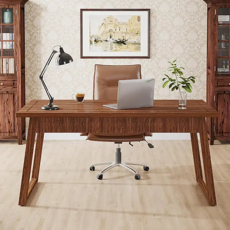 Tavolo Consolle Artigianale Windsor Intagliato in Legno Massello