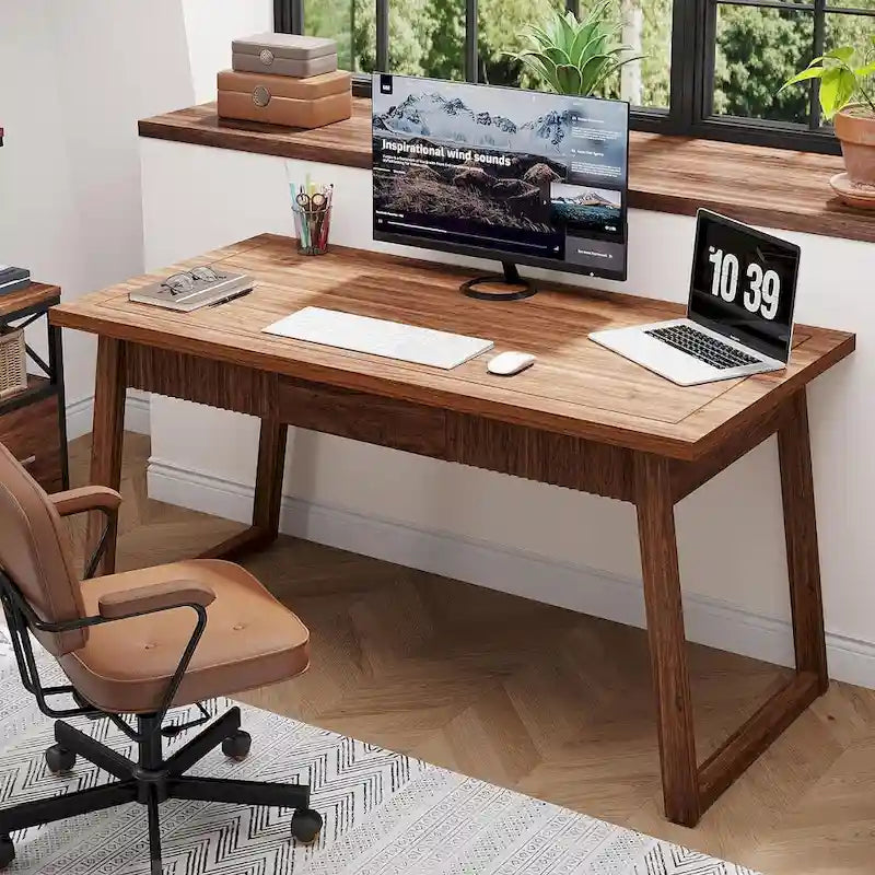 Tavolo Consolle Artigianale Windsor Intagliato in Legno Massello